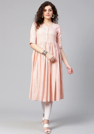 Picture of Ideal Rayon Pink Kurtis & Tunic