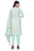 Picture of Cotton Powder Blue Straight Cut Salwar Kameez