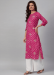 Picture of Exquisite Rayon Rosy Brown Kurtis & Tunic