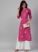 Picture of Exquisite Rayon Rosy Brown Kurtis & Tunic