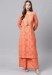 Picture of Shapely Rayon Sandy Brown Kurtis & Tunic