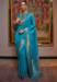 Picture of Magnificent Silk Dark Cyan Saree