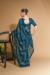 Picture of Nice Georgette Midnight Blue Saree