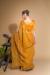 Picture of Alluring Georgette Golden Rod Saree