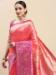 Picture of Comely Silk Light Coral Saree