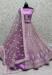 Picture of Shapely Net Medium Purple Lehenga Choli