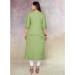 Picture of Comely Rayon Dark Khaki Kurtis & Tunic