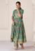 Picture of Marvelous Silk Sea Green Anarkali Salwar Kameez