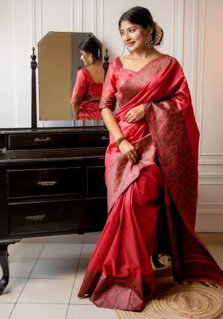 Picture of Magnificent Silk Tan Saree