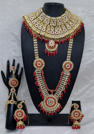 Picture of Fascinating Red Necklace Set