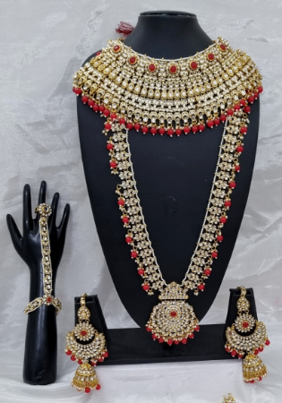 Picture of Superb Red Necklace Set