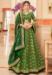 Picture of Beautiful Silk Dark Olive Green Lehenga Choli