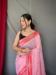 Picture of Sightly Linen Light Coral Saree