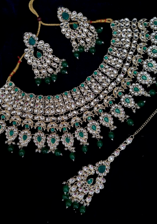 Picture of Appealing Sea Green Necklace Set