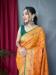 Picture of Amazing Silk Yellow Saree