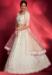 Picture of Nice Georgette & Silk Off White Lehenga Choli