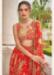 Picture of Enticing Georgette Crimson Lehenga Choli