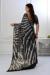 Picture of Enticing Crepe & Silk Black Saree