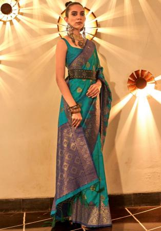 Picture of Taking Silk Sea Green Saree