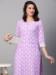 Picture of Gorgeous Rayon Plum Kurtis & Tunic