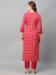 Picture of Appealing Rayon Crimson Kurtis & Tunic