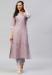 Picture of Resplendent Rayon Dark Grey Kurtis & Tunic