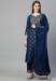 Picture of Rayon Dark Slate Blue Readymade Salwar Kameez