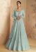 Picture of Beauteous Georgette Sky Blue Anarkali Salwar Kameez