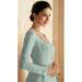 Picture of Beauteous Georgette Sky Blue Anarkali Salwar Kameez