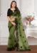 Picture of Splendid Net Forest Green Saree