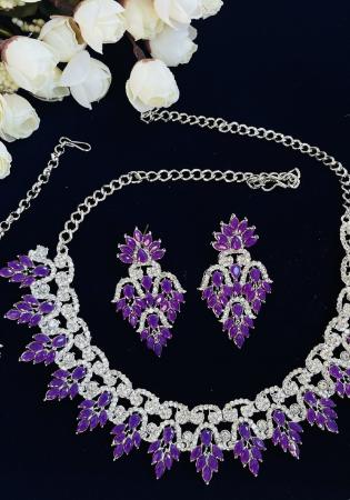 Picture of Bewitching Purple Necklace Set