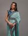 Picture of Splendid Chiffon Light Slate Grey Saree