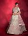 Picture of Taking Georgette & Silk Off White Lehenga Choli