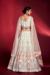 Picture of Radiant Georgette & Silk Off White Lehenga Choli