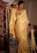 Picture of Stunning Silk Khaki Saree