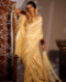 Picture of Stunning Silk Khaki Saree