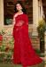 Picture of Marvelous Net Dark Red Saree