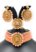 Picture of Well Formed Sandy Brown Necklace Set