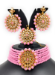 Picture of Statuesque Light Pink Necklace Set