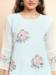 Picture of Alluring Georgette Light Steel Blue Kurtis & Tunic