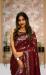 Picture of Comely Georgette Maroon Saree