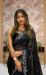 Picture of Stunning Georgette & Silk Black Saree