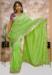 Picture of Good Looking Georgette & Silk Light Green Saree