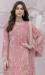 Picture of Georgette Rosy Brown Straight Cut Salwar Kameez