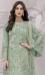 Picture of Georgette Dark Sea Green Straight Cut Salwar Kameez