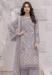 Picture of Georgette Dark Grey Straight Cut Salwar Kameez