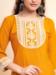 Picture of Marvelous Rayon Orange Kurtis & Tunic