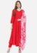 Picture of Radiant Rayon Crimson Readymade Salwar Kameez