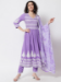 Picture of Graceful Rayon Medium Purple Readymade Salwar Kameez