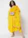 Picture of Appealing Rayon Golden Readymade Salwar Kameez